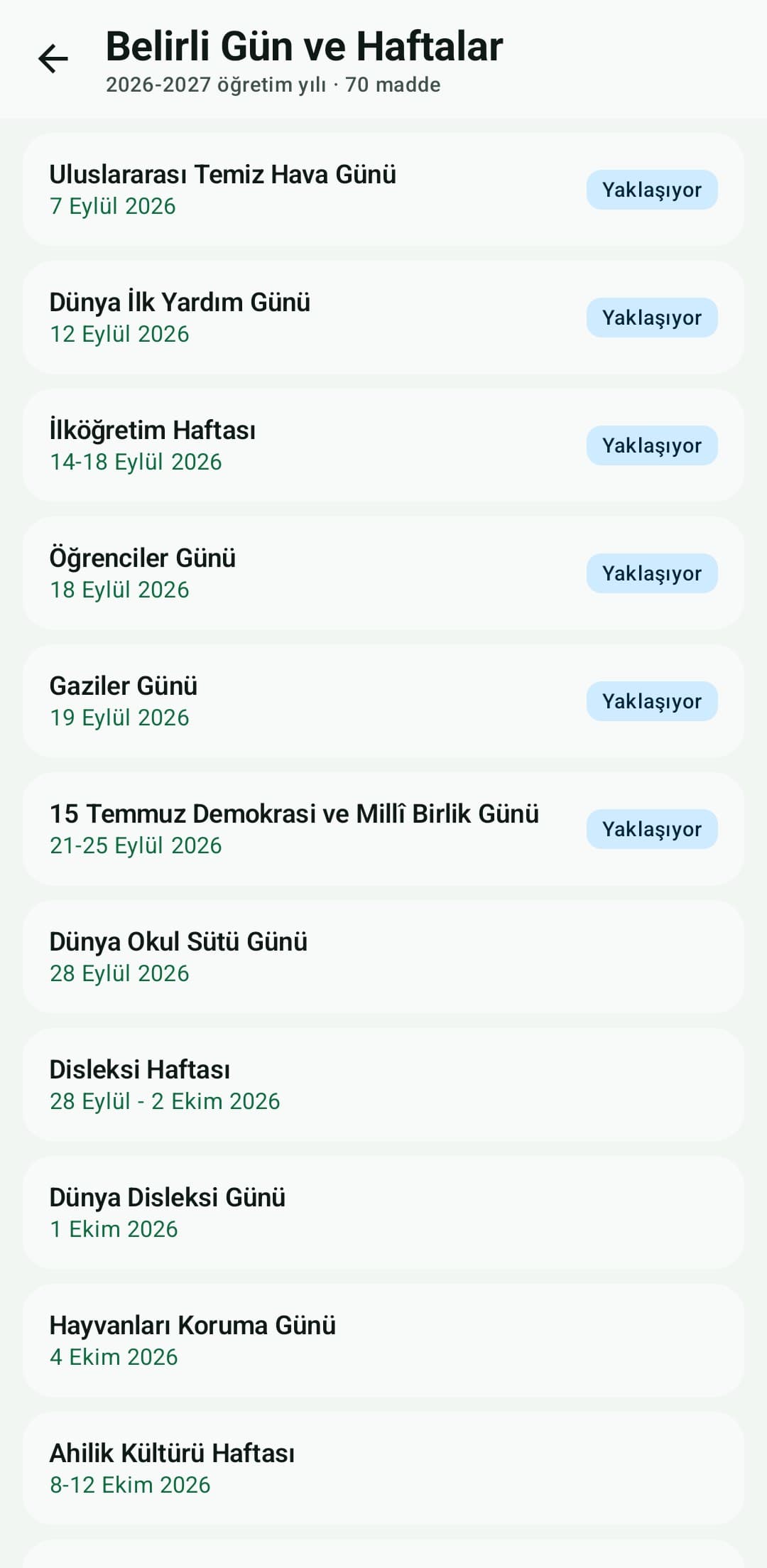 Öğretmen Asistanı ekran görüntüsü 5