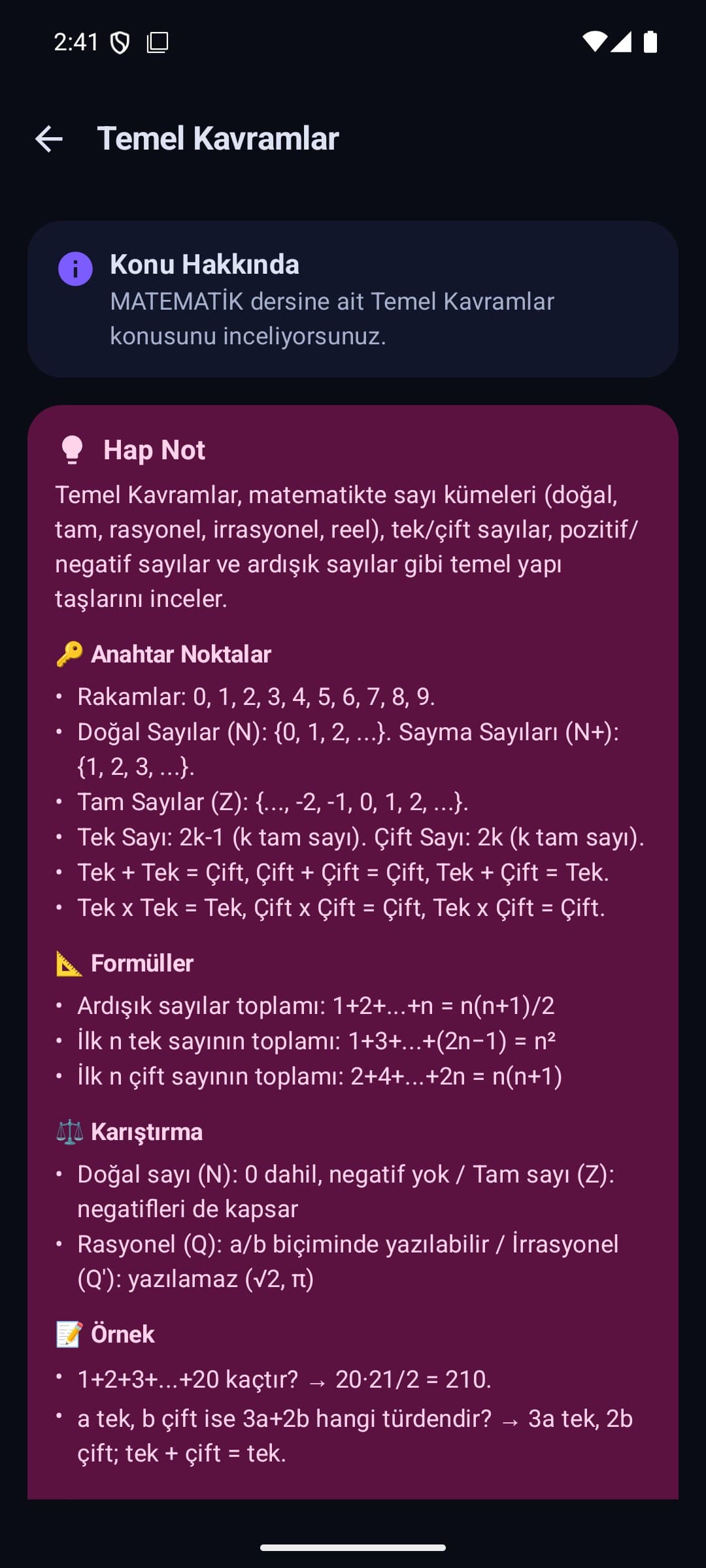 YKS Mentor ekran görüntüsü 3